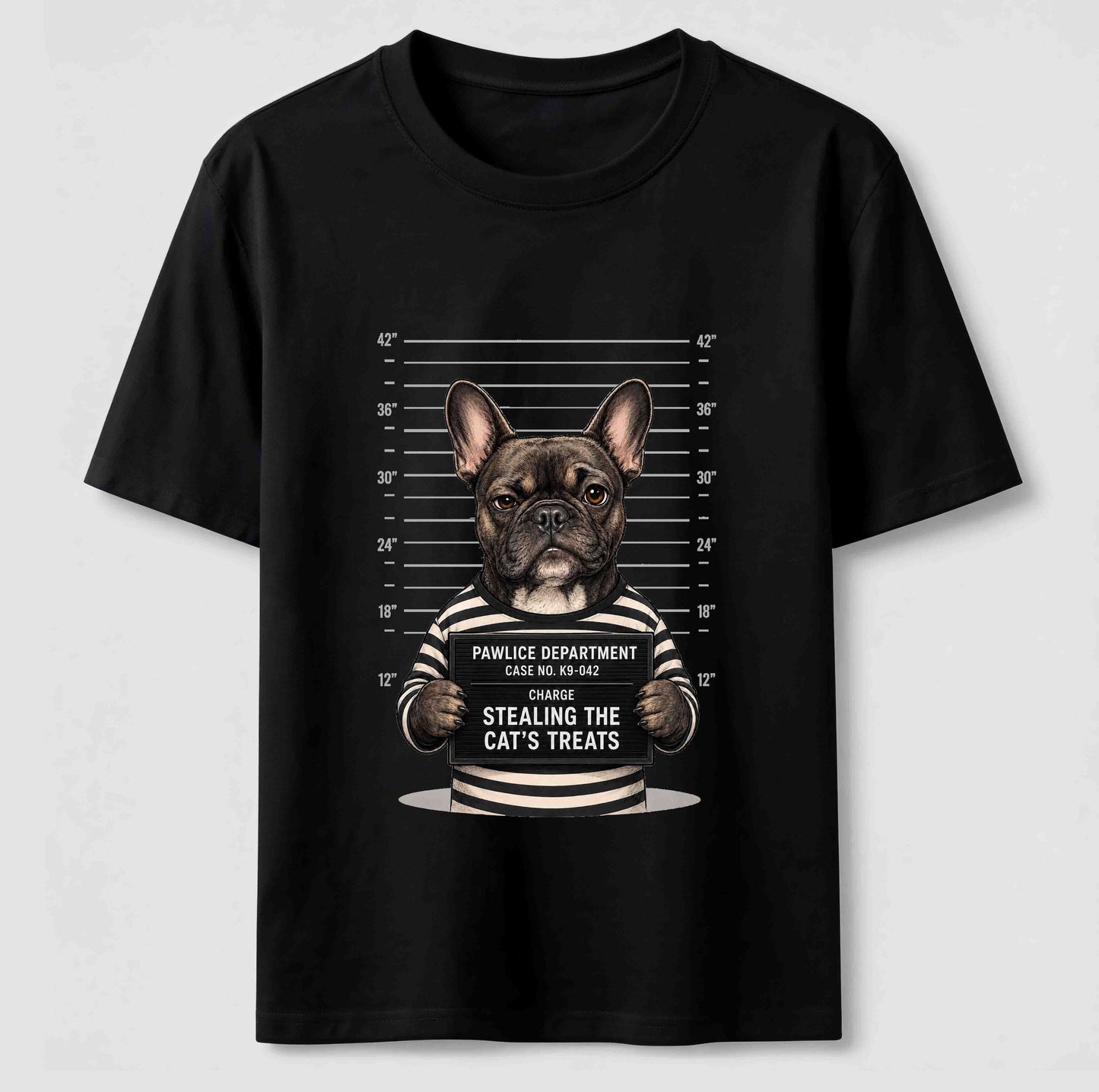 Pawlice Department French Bulldog T-Shirt