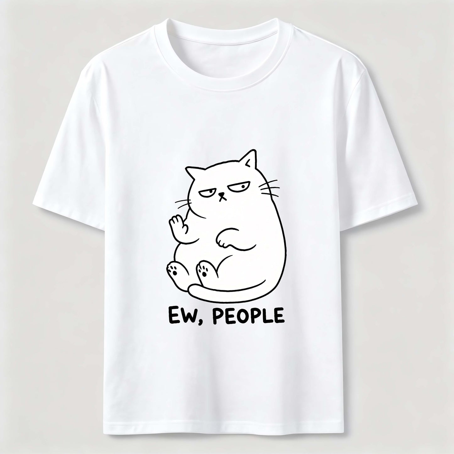 Ew People Cat Tee