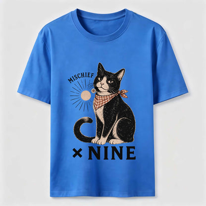 Mischief Times Nine Cat Tee