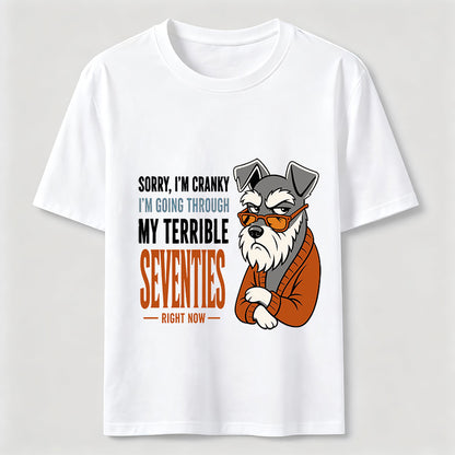 Terrible Seventies Cranky Schnauzer T-Shirt