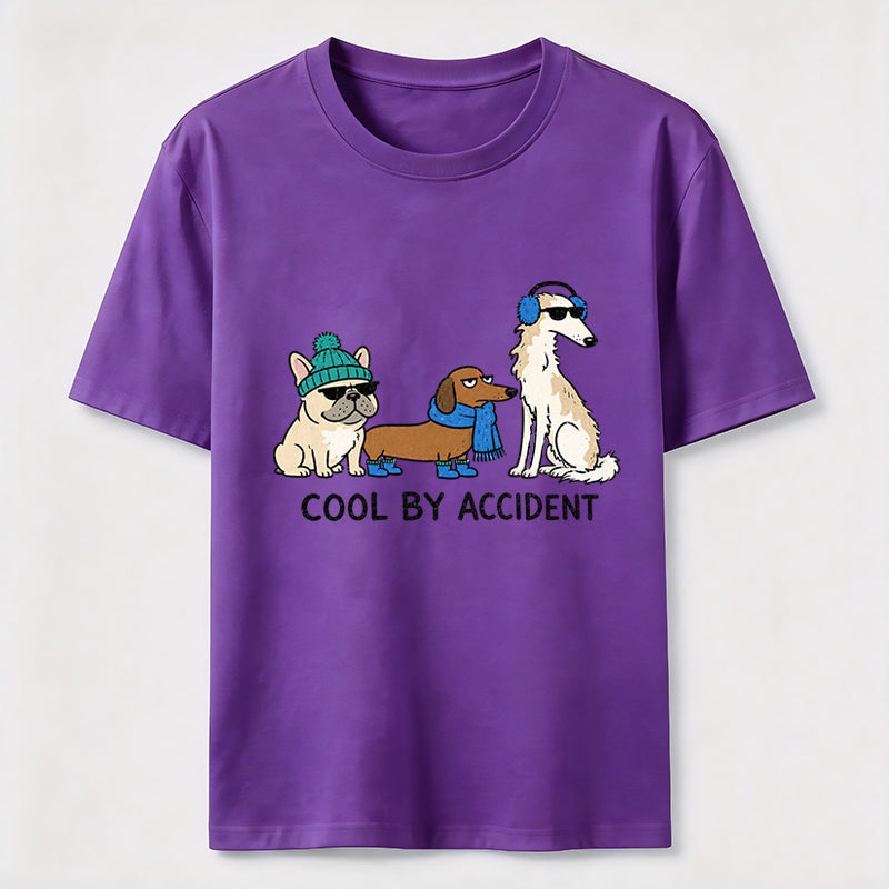 Cool By Accident Dog Trio Tee