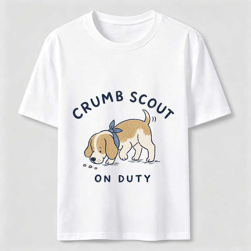 Crumb Scout On Duty Dog Tee
