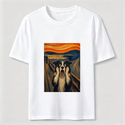 Scream Dog Art Graphic Tee
