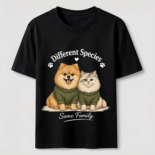 Different Species Same Family T-Shirt