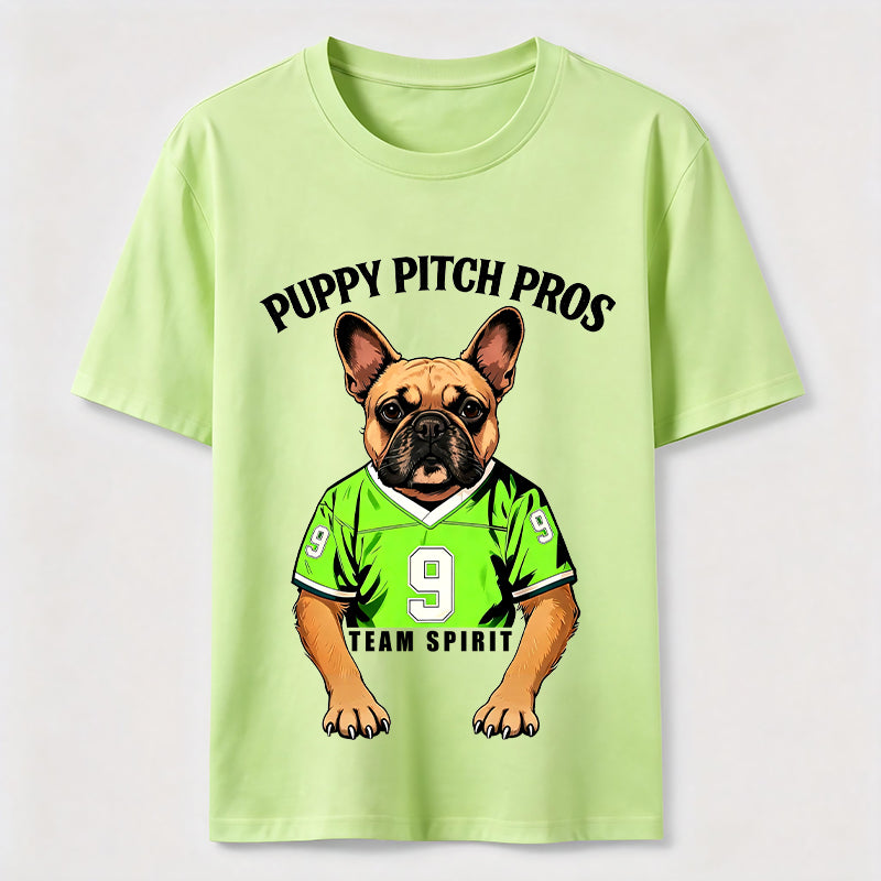 Team Spirit French Bulldog Athletic T-Shirt