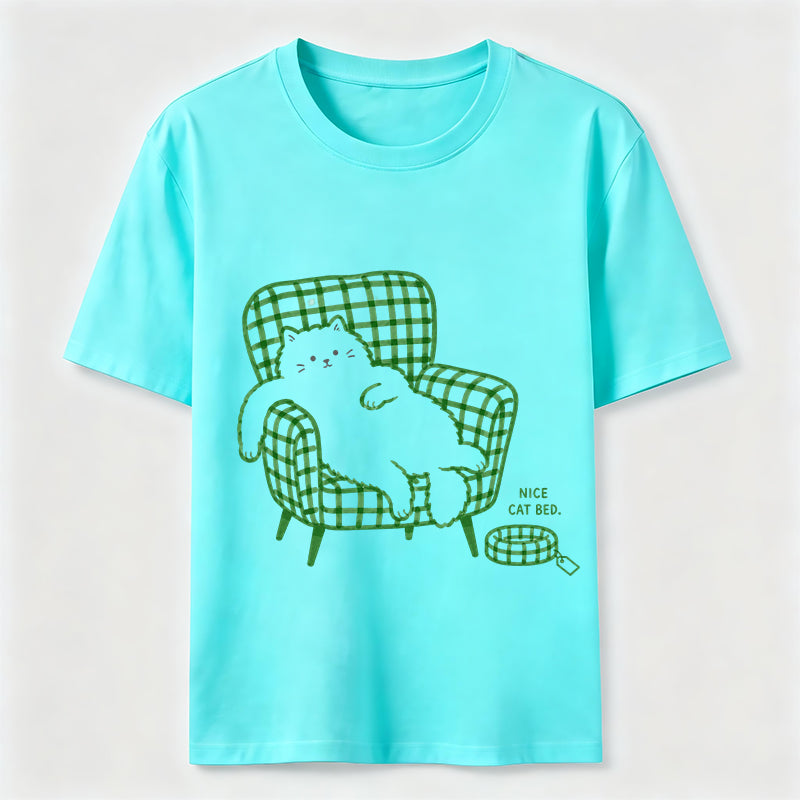 Reserved For The Lazy Cat Lover Graphic Tee