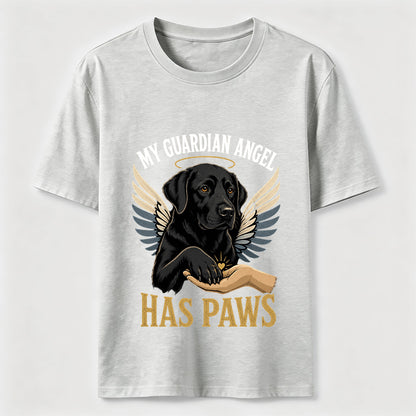 My Guardian Angel Has Paws T-Shirt