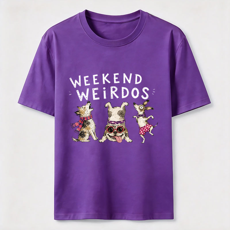 Weekend Weirdos Dog Crew Tee