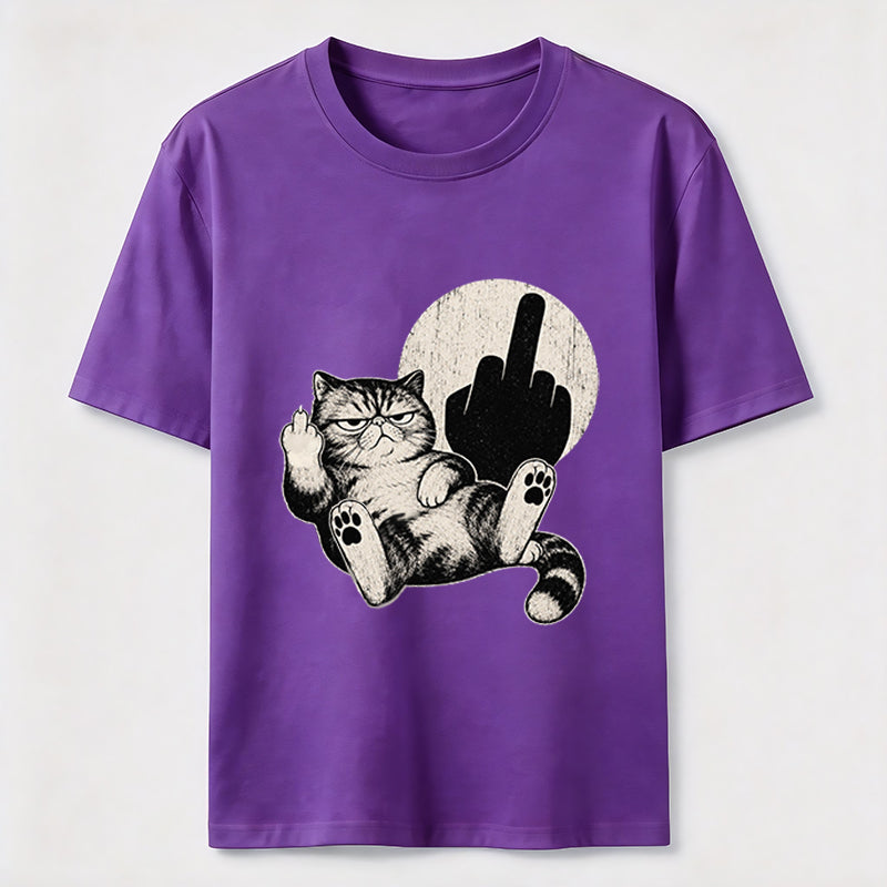 Unbothered Cat Attitude Tee