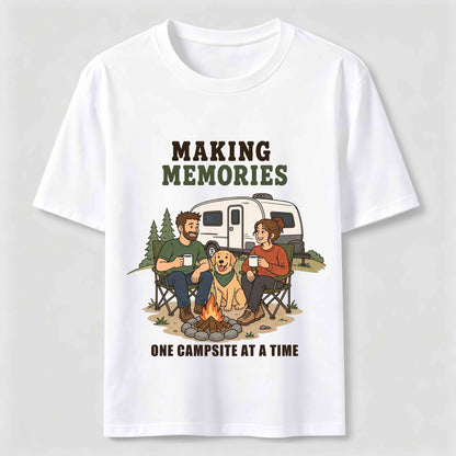 Making Memories Camping with My Dog T-Shirt
