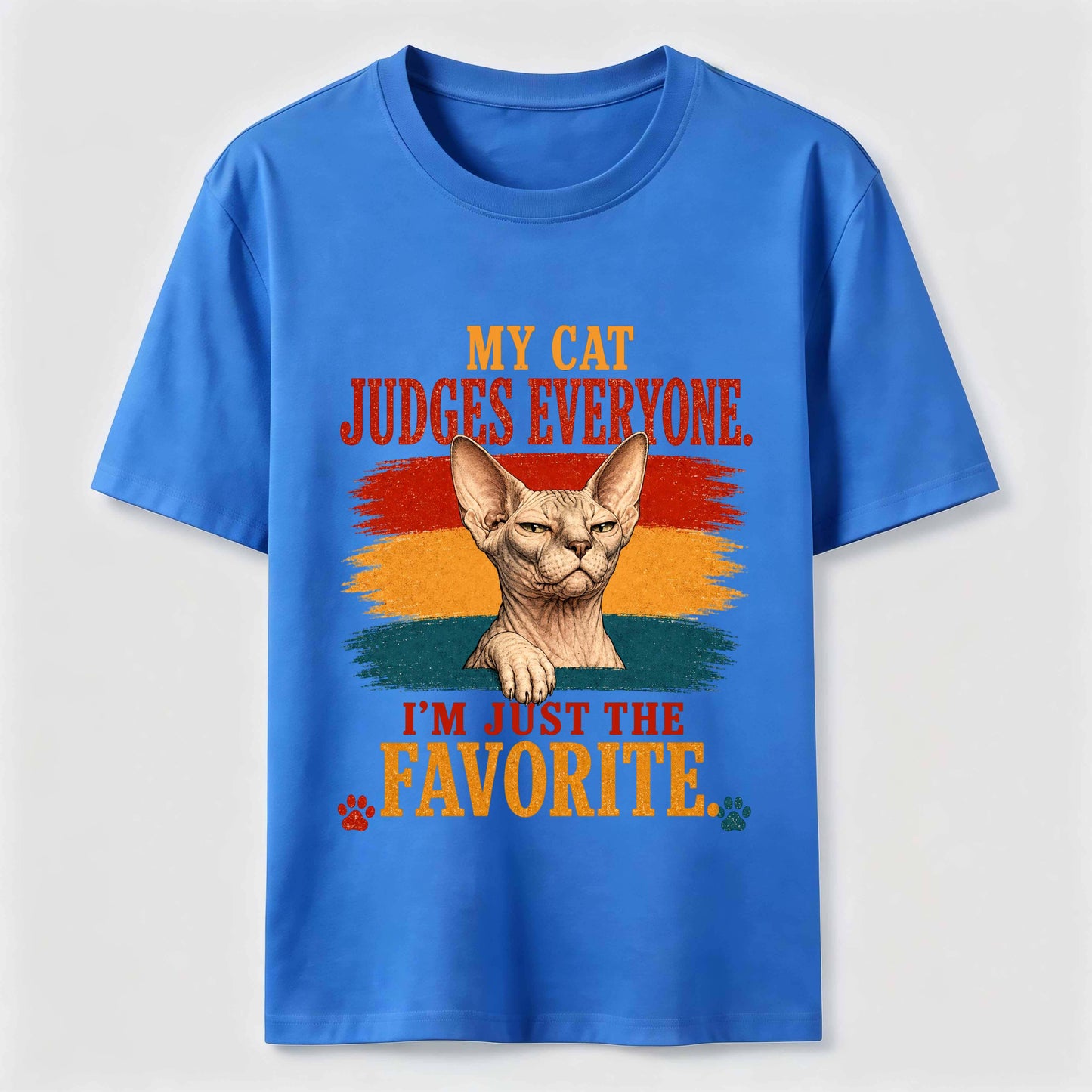 My Cat Judges Everyone Tee