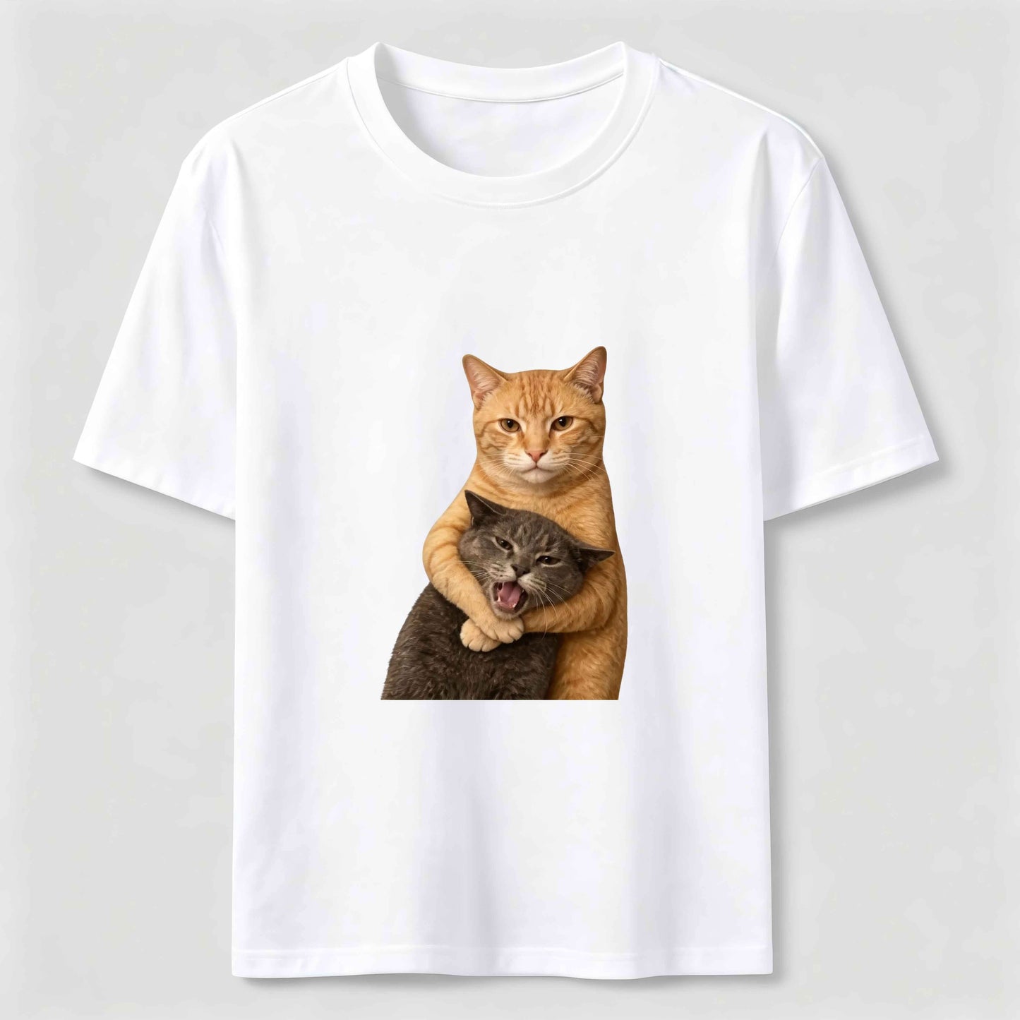 Nobody Messes With My Little Cat Graphic Tee