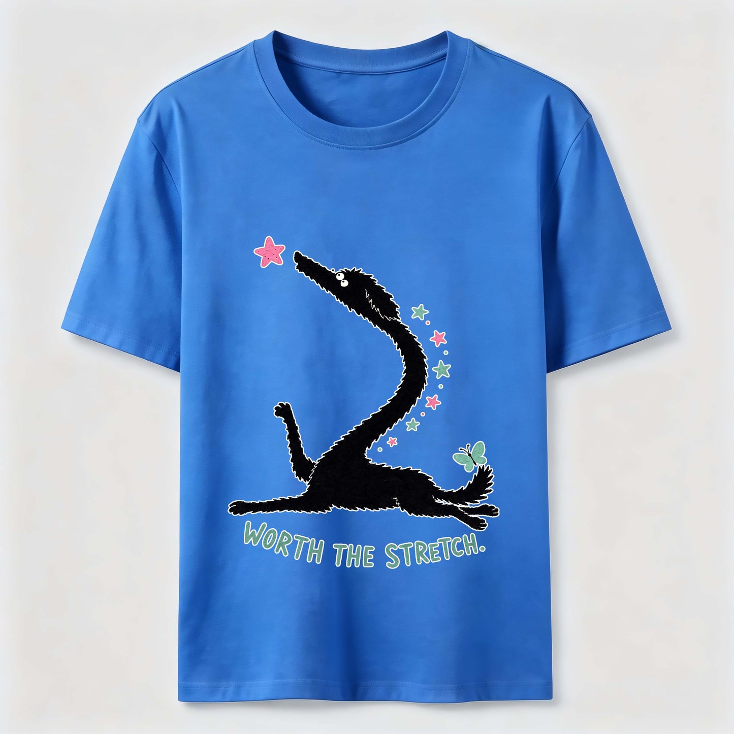 Worth The Stretch Dog Tee