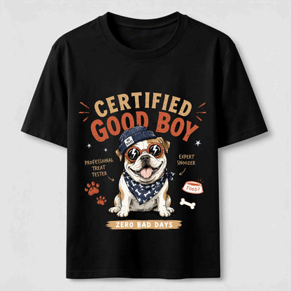 Certified Good Boy Dog Tee