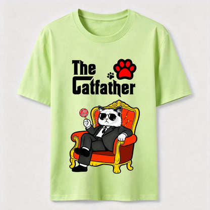 The Catfather Boss Mode Cat T-Shirt