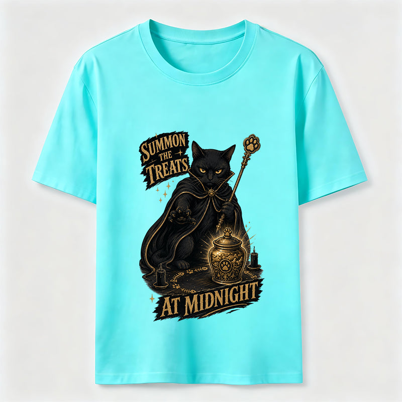 Midnight Treat Summoner Black Cat Tee