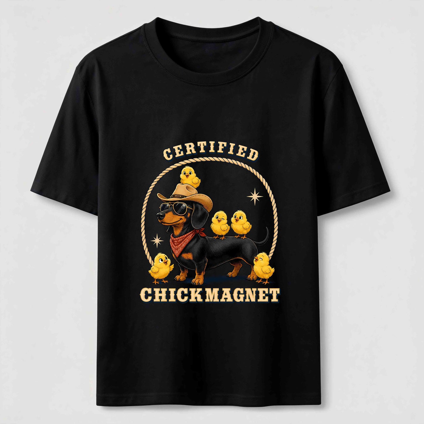 Certified Chick Magnet Dachshund T-Shirt