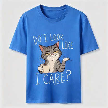 Do I Look Like I Care Cat T-Shirt