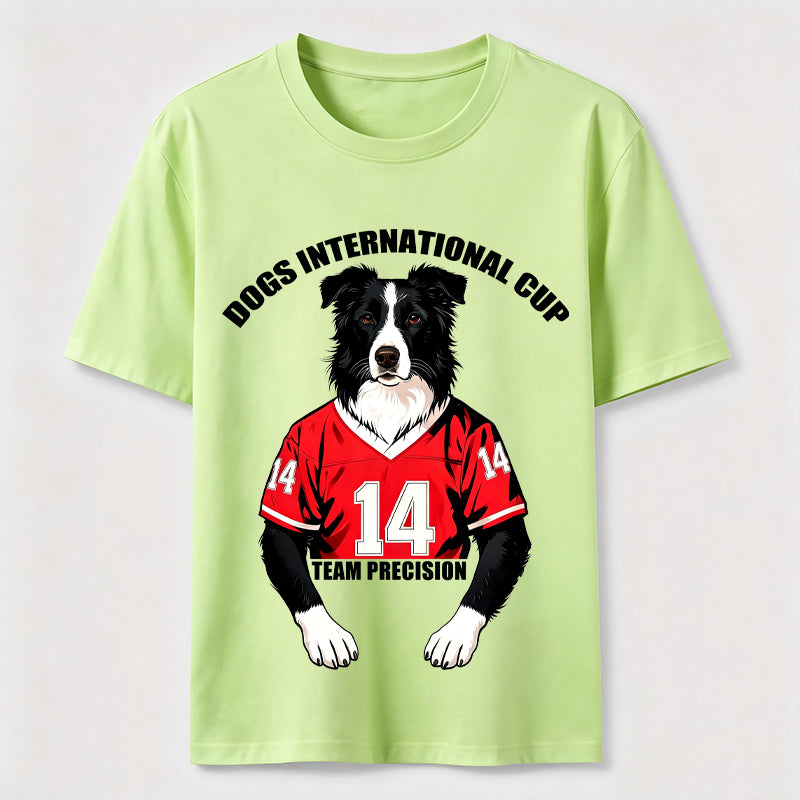 Team Precision Border Collie Athletic T-Shirt