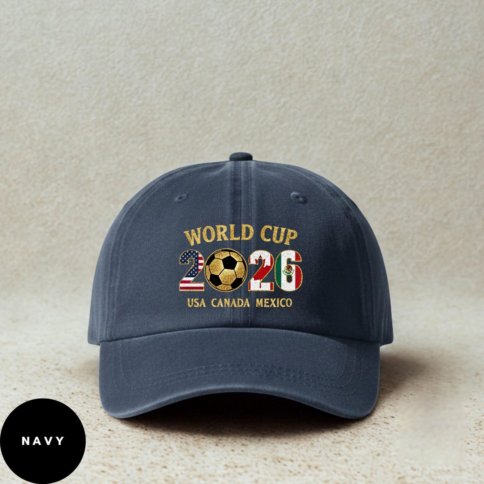 2026 World Cup Hat Vintage Style Adjustable Cotton Printed Cap Soccer Fan Dad Hat Usa Canada Mexico 1778729429517.jpg