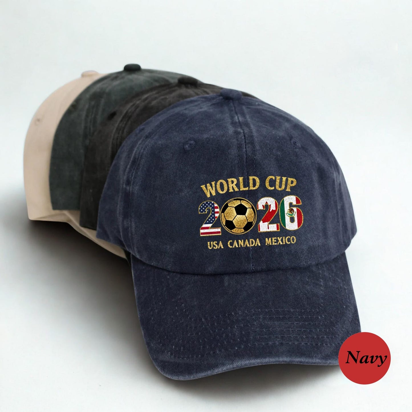 2026 World Cup Hat Vintage Style Adjustable Cotton Printed Cap Soccer Fan Dad Hat Usa Canada Mexico 1778729429548.jpg