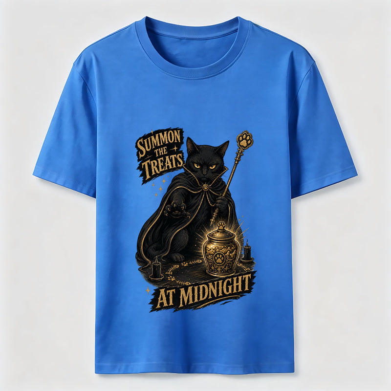 Midnight Treat Summoner Black Cat Tee