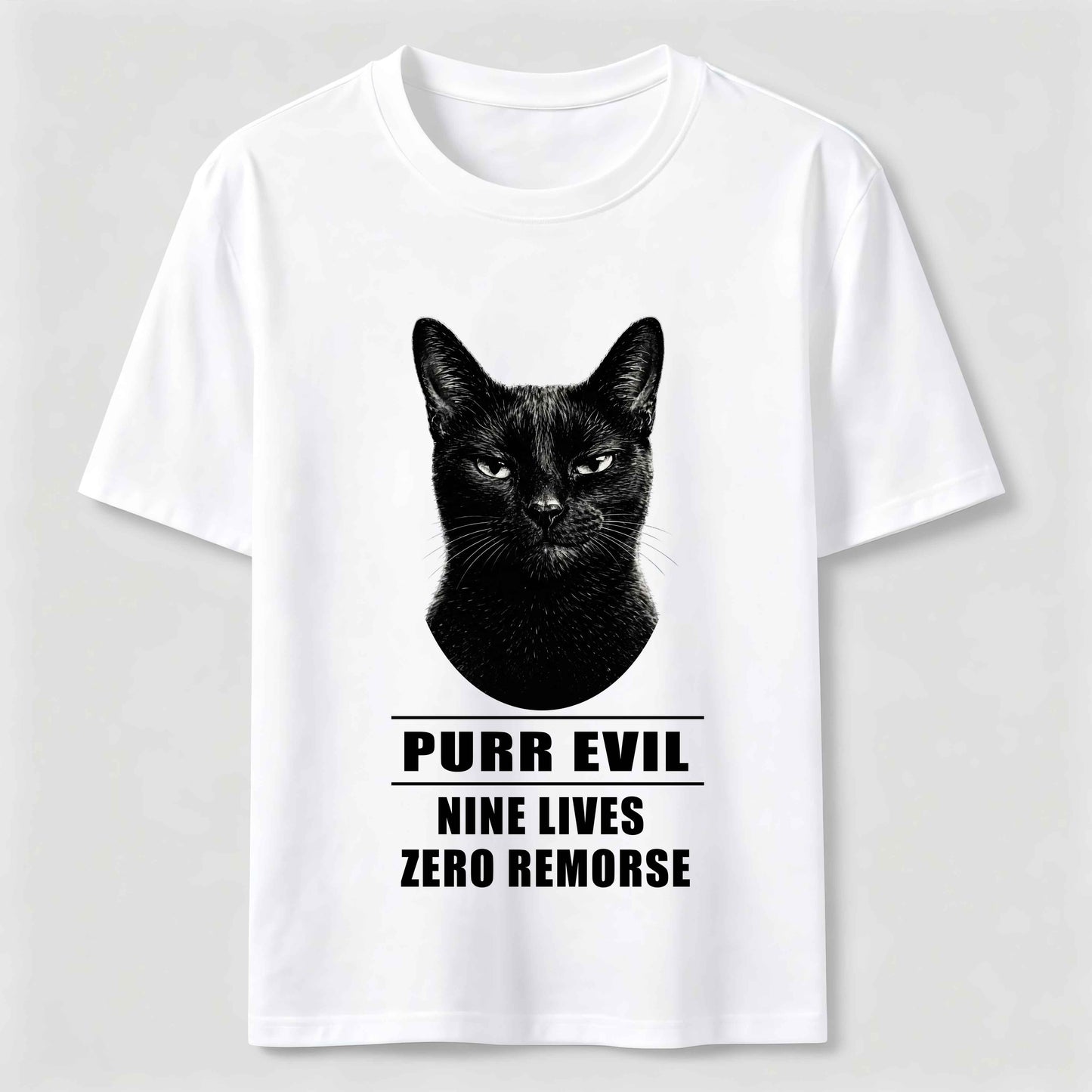 The Villain Era of My Cat Vintage Dark Cat T-Shirt