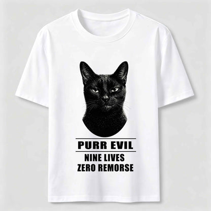 The Villain Era of My Cat Vintage Dark Cat T-Shirt