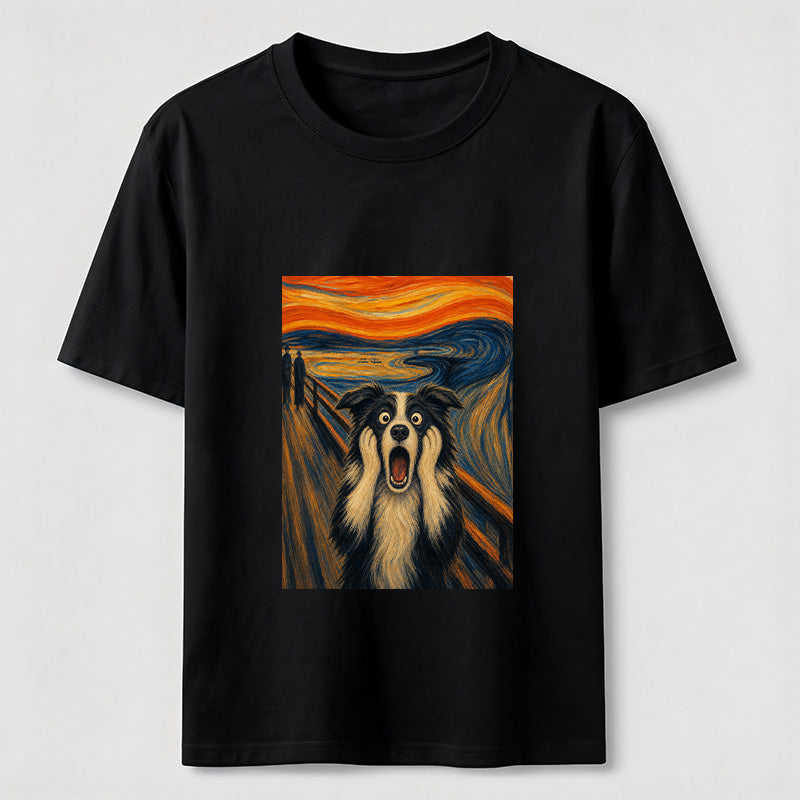 Scream Dog Art Graphic Tee