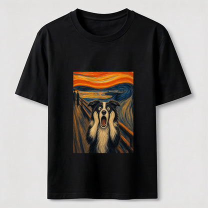 Scream Dog Art Graphic Tee
