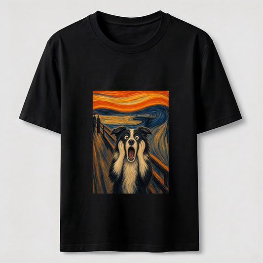 Scream Dog Art Graphic Tee
