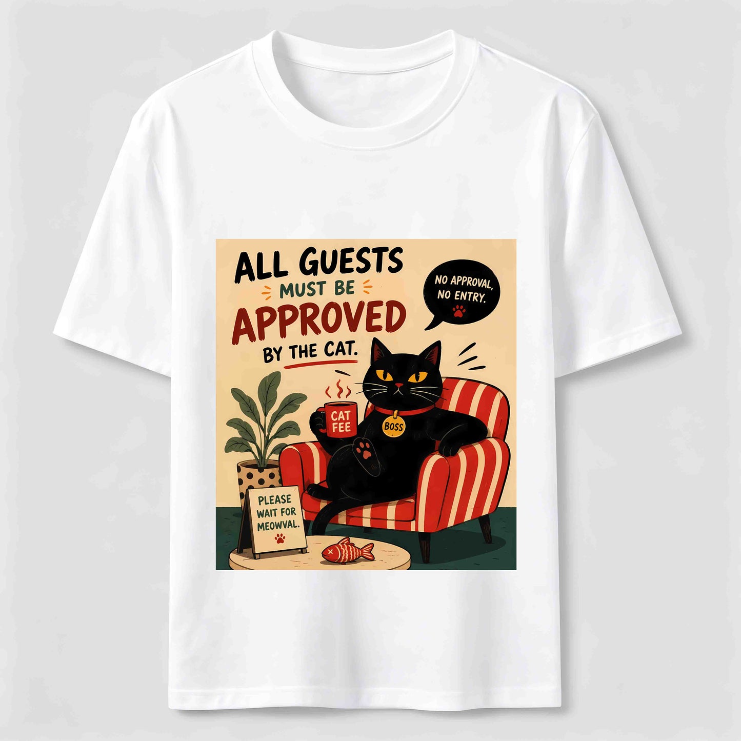 Approved By The Cat Shirt