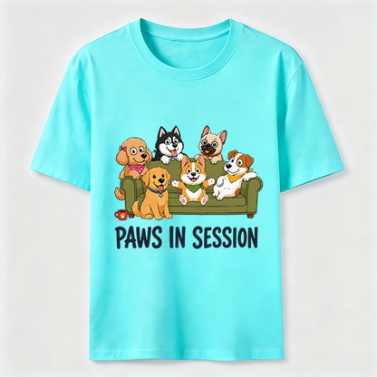 Paws In Session Pet Crew Tee