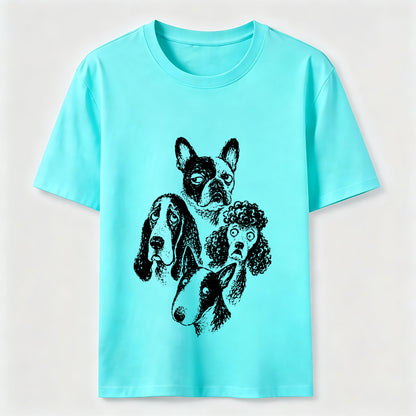 Blue Dog Squad Graphic Tee