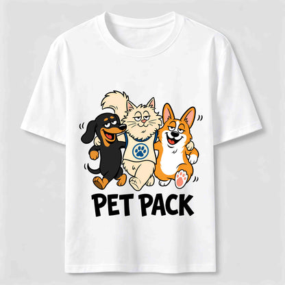 Pet Pack Dog And Cat Tee