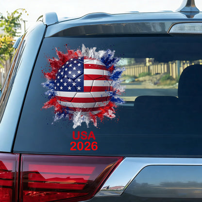 2026 Soccer Country Personalized Decal