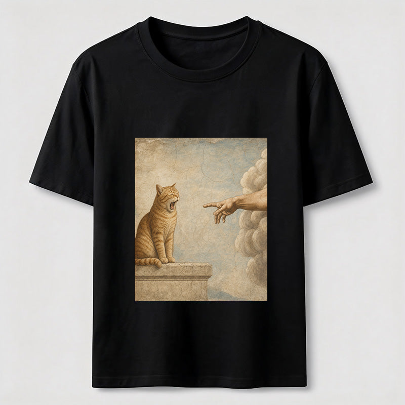 Creation Of Cat Art Tee