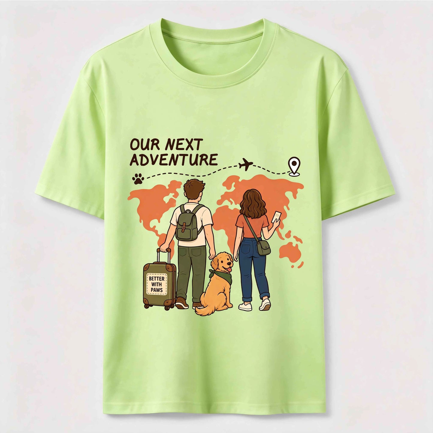 Our Next Adventure Dog T-Shirt