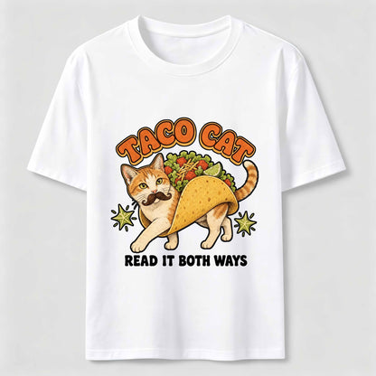 Palindrome Taco Kitty Tee