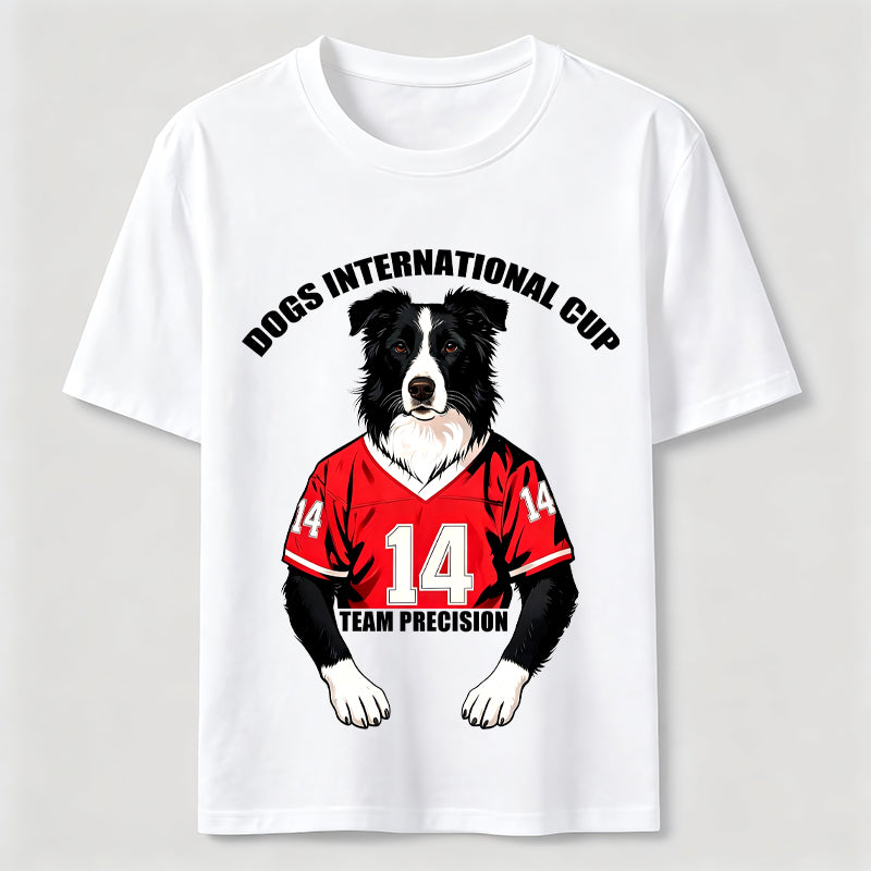 Team Precision Border Collie Athletic T-Shirt