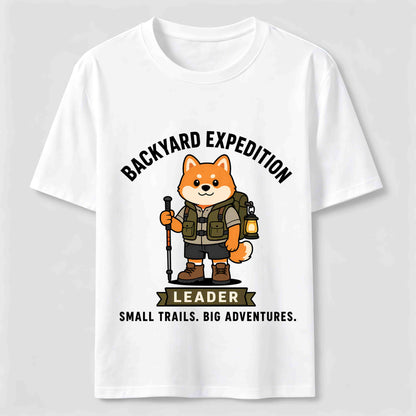 Shiba Inu Explorer Tee Outdoor Dog Lover T-Shirt