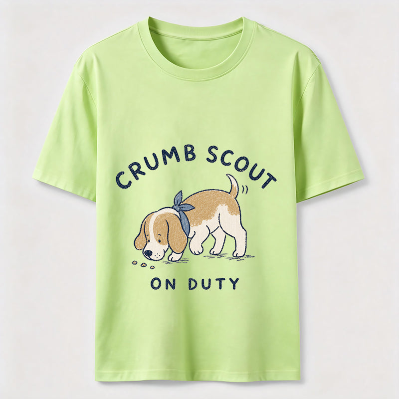 Crumb Scout On Duty Dog Tee