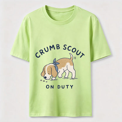 Crumb Scout On Duty Dog Tee