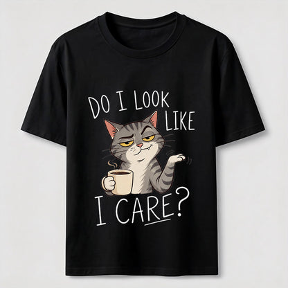 Do I Look Like I Care Cat T-Shirt