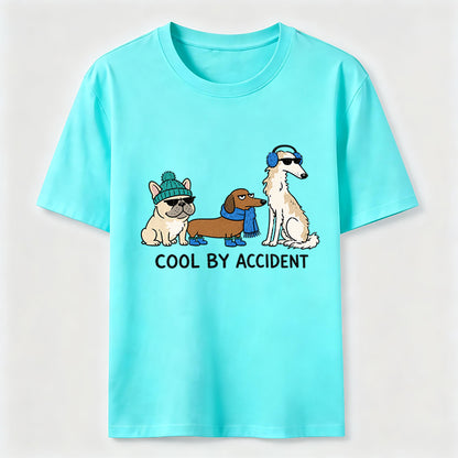 Cool By Accident Dog Trio Tee