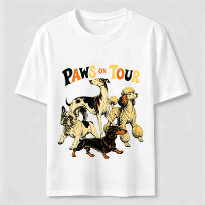 Dog Pack Road Trip Graphic T-Shirt