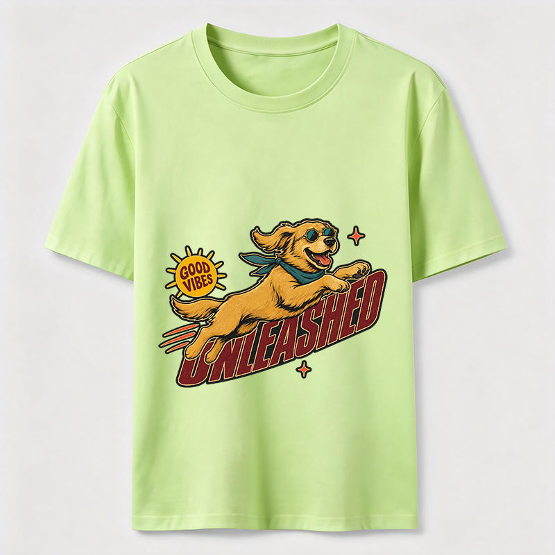 Golden Retriever Unleashed Tee