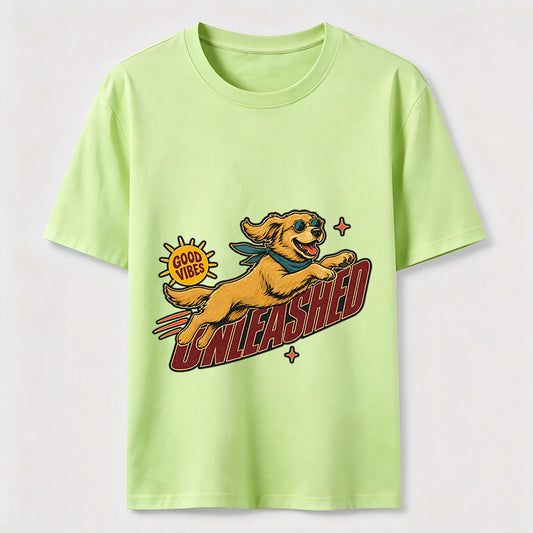 Golden Retriever Unleashed Tee