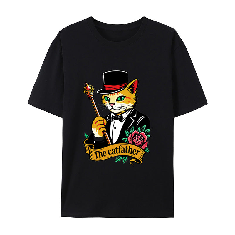 The Cat Father Shirt, Catfather Tshirt, Best Cat Dad Ever T-Shirt