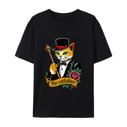 The Cat Father Shirt, Catfather Tshirt, Best Cat Dad Ever T-Shirt
